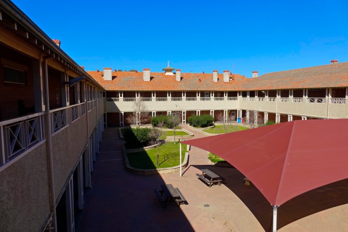 The quad. © PJ Croft 2014