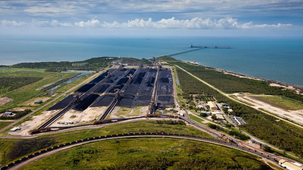 Abbot Point, surrounded by wetlands and coral reefs, is set to become the world's largest coal port should the proposal of coal terminal expansion go ahead.
