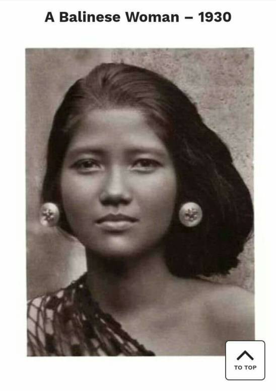 Balinese woman 1930